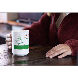 Café Taza Personalizada de Feliz Navidad