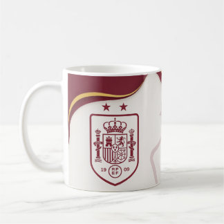 Café Taza personalizada de fútbol de España