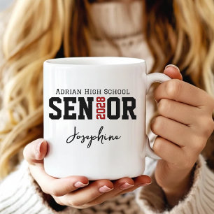 Café Taza Personalizada de Graduación para Ella o Él Re