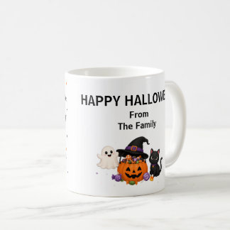 Café Taza personalizada de Halloween 'Truco o trato'