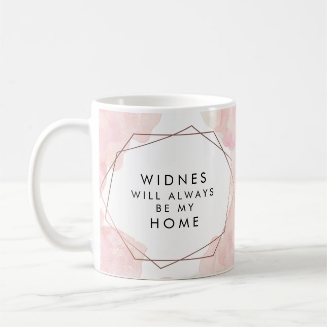 Café Taza personalizada de la ciudad natal (Izquierda)