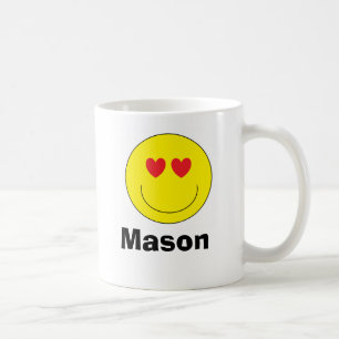 Café Taza personalizada de la emoji