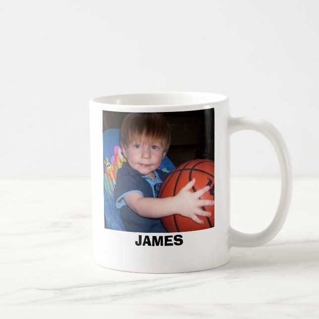 Café Taza personalizada de la foto (Derecha)