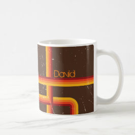 Café Taza personalizada de la impresión de Geo del