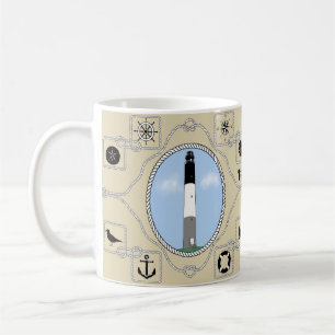 Café Taza personalizada de la isla del roble