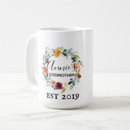 Café Taza personalizada de la madrina