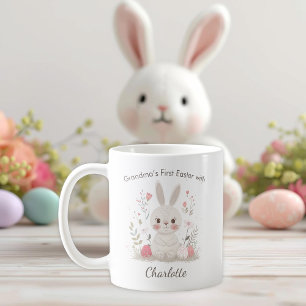 Café Taza personalizada de la primera Pascua de la abue