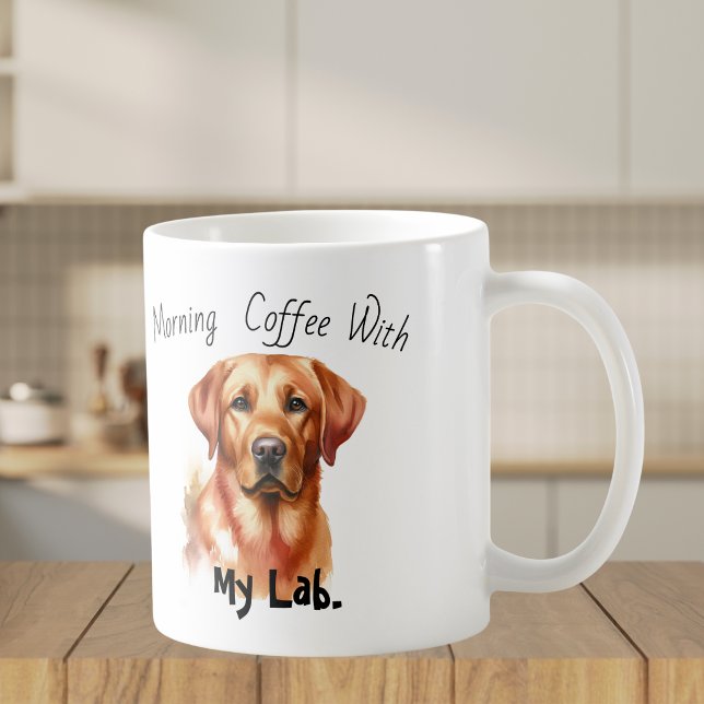 Café Taza personalizada de laboratorio dorado (Subido por el creador)