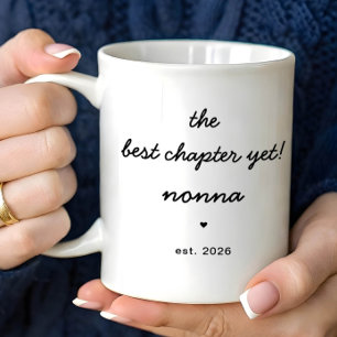 Café Taza Personalizada de Nonna: El Mejor Capítulo Has