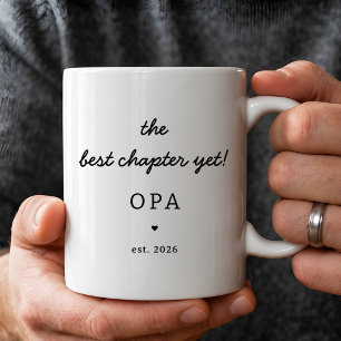 Café Taza Personalizada de Opa para Nuevo Abuelo