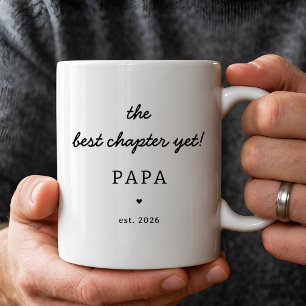 Café Taza Personalizada de Papá Regalo de Nuevo Abuelo