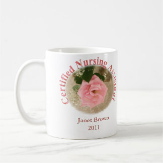 Café Taza personalizada del ayudante de la enfermería