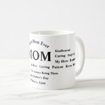 Taza personalizada del Día de la Madre
