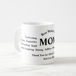 Café Taza personalizada del Día de la Madre