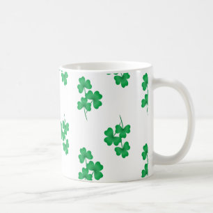 Café Taza personalizada del día de San Patricio con tré