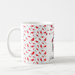 Café Taza Personalizada del Día de San Valentín | Regal