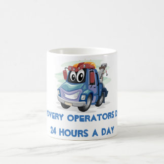 Café Taza personalizada del vehículo de recuperación
