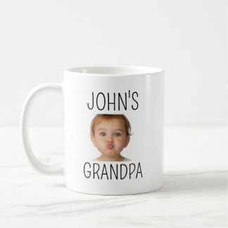 Café Taza personalizada divertida con foto de bebé para
