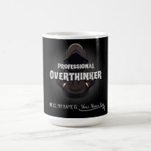 Taza Personalizada Divertida con Nombre de Pensado