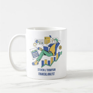 Café Taza Personalizada Divertida de Finanzas