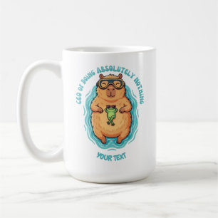 Café Taza personalizada divertida del CEO de No Hacer N