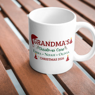 Café Taza Personalizada 'El Equipo de Navidad de la Abu