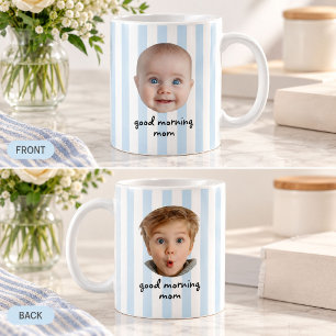 Café Taza personalizada para el Día de la Madre con 2 f