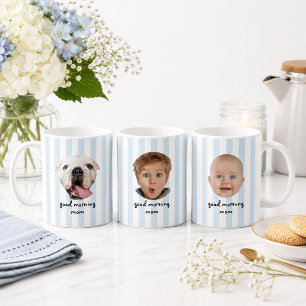 Café Taza personalizada para el Día de la Madre con 3 f