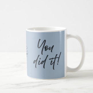 Café Taza personalizada para graduado – Estilo de escri