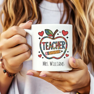 Café Taza Personalizada para Maestro, Regalo de Agradec