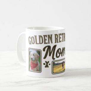 Café Taza personalizada para mamá de Golden Retriever -
