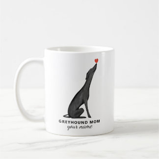 Café Taza personalizada para mamá de Greyhound, Taza co