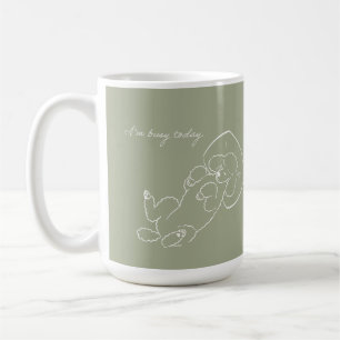 Café Taza personalizada para mamá de perro caniche - Di
