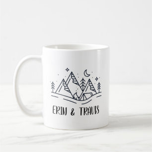 Café Taza personalizada para pareja, idea de regalo par