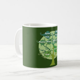 Café Taza personalizada personalizado del árbol de
