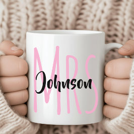 Café Taza personalizada Sr. y Sra., regalo de bodas par