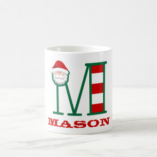 Café Taza personalizada taza del navidad de Santa de
