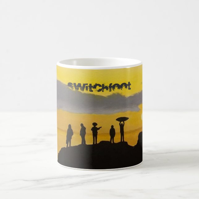 Café Taza pintada a mano de Switchfoot (Centro)