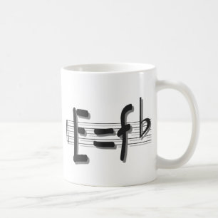 Café taza plana b w del eq F de e