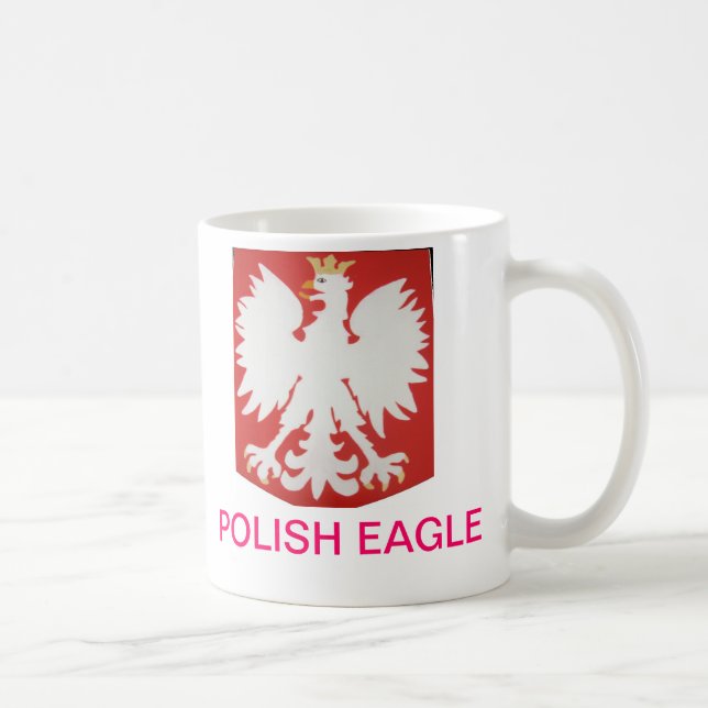 Café Taza polaca de Eagle (Derecha)