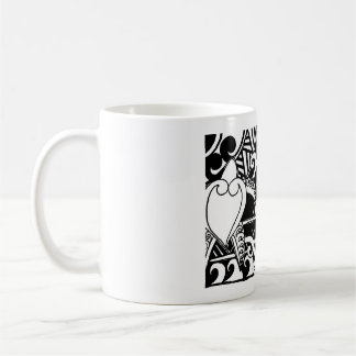Café Taza Polinesia de Tortuga Tribal