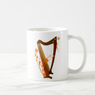 Café Taza popular de la arpa