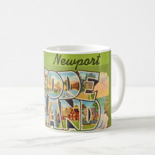 Café Taza postal de Newport Rhode Island