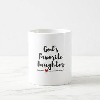 Café Taza preferida de la hija de dios