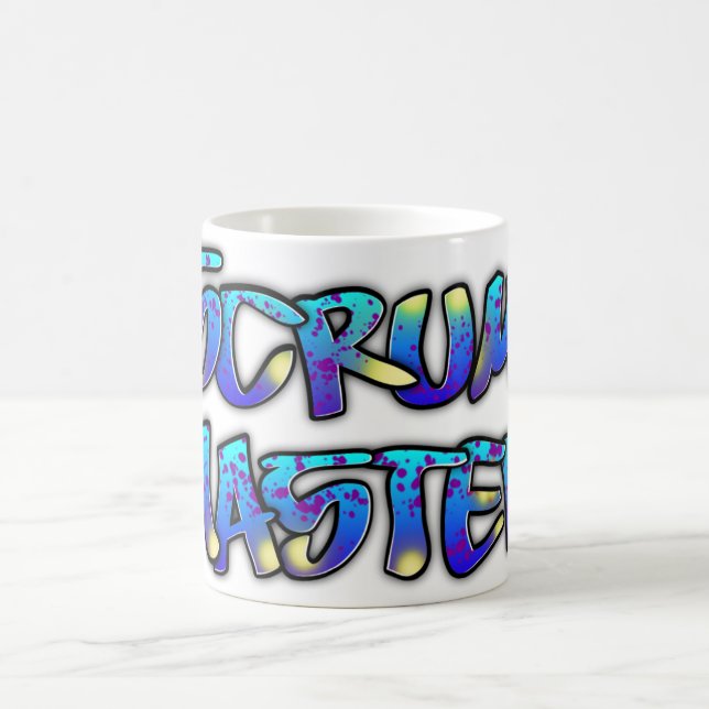 Café Taza principal de la pintada del melé (Centro)
