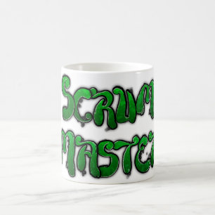 Café Taza principal de la pintada del melé