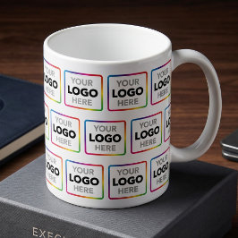 Café Taza promocional de la empresa con logotipo - Patr