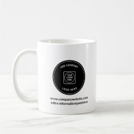 Café Taza promocional de logo empresarial simple person