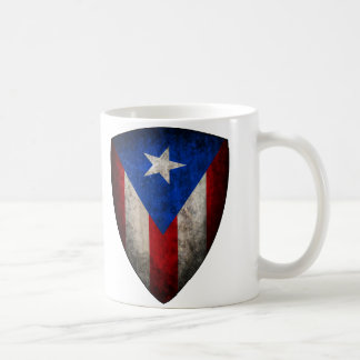 Café Taza puertorriqueña de la bandera