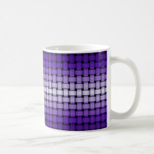 Café Taza púrpura del modelo de la armadura